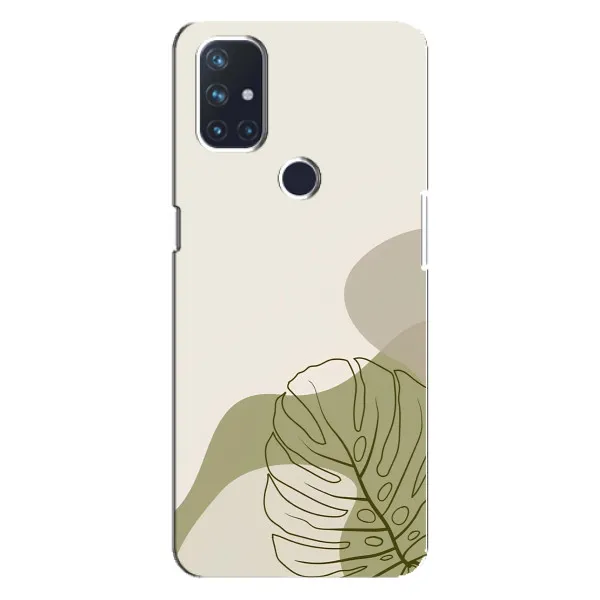 Чехол с принтом «Зеленая монстера дизайн» для OnePlus Nord 10 5G Чехол с принтом «Зеленая монстера дизайн» для OnePlus Nord 10 5G