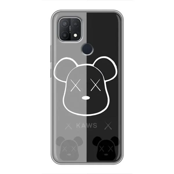 Чехол с принтом «БеарБрик глаза» для OPPO A15 Чехол с принтом «БеарБрик глаза» для OPPO A15