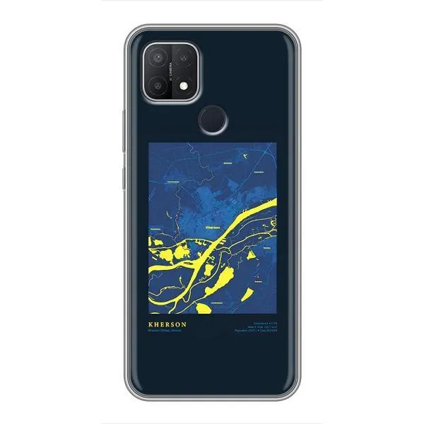 Чехол с принтом «Херсон» для OPPO A15