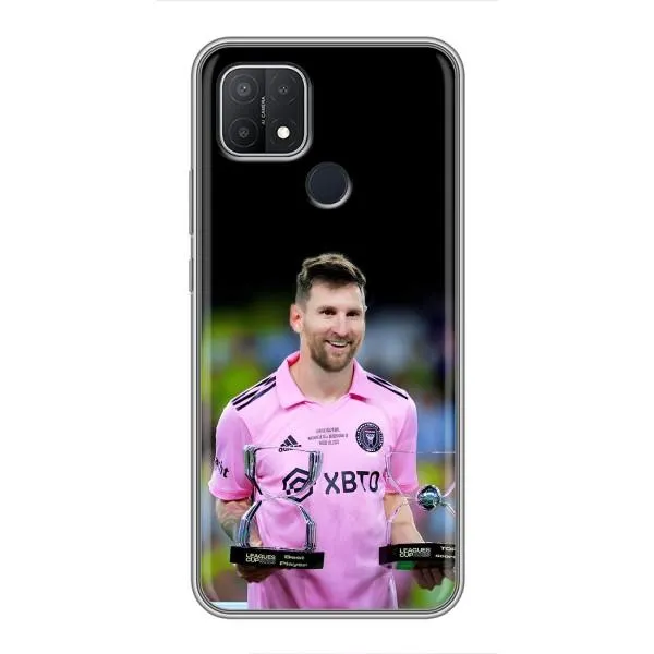 Чехол с принтом «Кубки Месси» для OPPO A15 Чехол с принтом «Кубки Месси» для OPPO A15