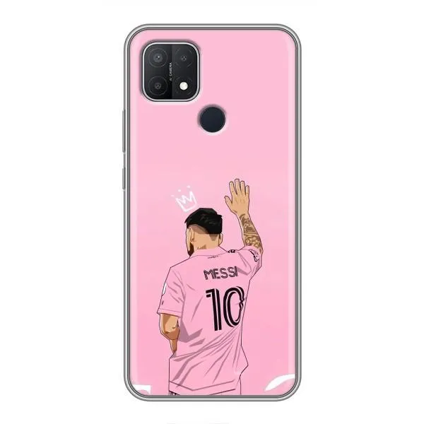 Чехол с принтом «Месси Маями» для OPPO A15 Чехол с принтом «Месси Маями» для OPPO A15