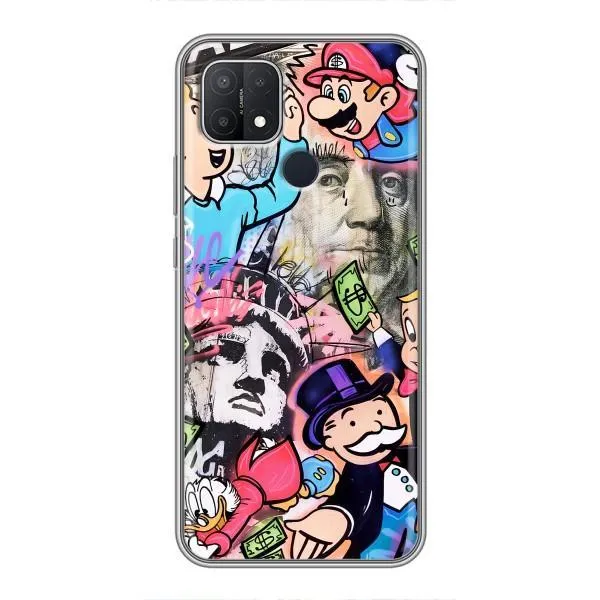 Чехол с принтом «Monopoly man» для OPPO A15 Чехол с принтом «Monopoly man» для OPPO A15