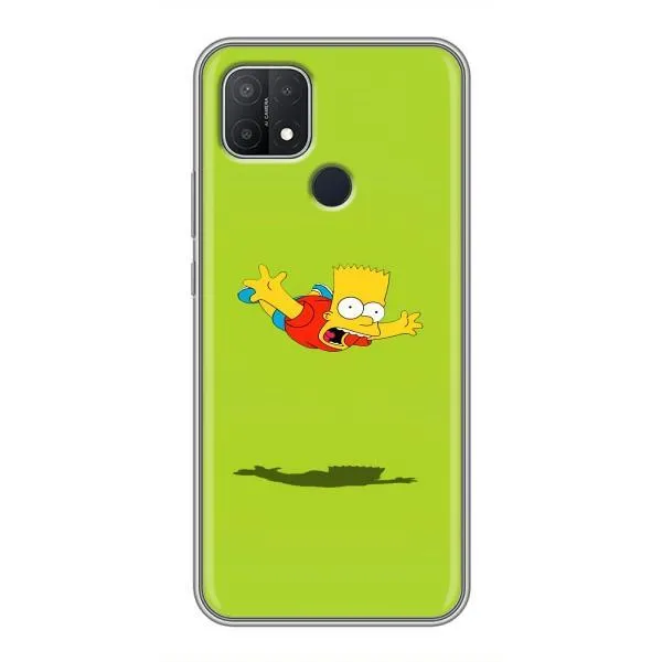 Чехол с принтом «Барт Симпсон» для OPPO A15