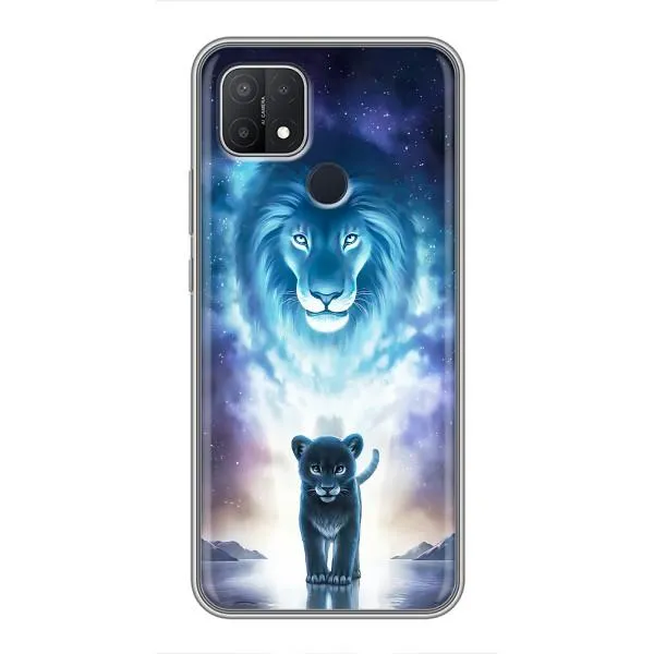 Чехол с принтом «Маленький лев» для OPPO A15 Чехол с принтом «Маленький лев» для OPPO A15