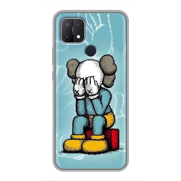 Чохол з принтом «Плач Bearbrick» для OPPO A15s Чохол з принтом «Плач Bearbrick» для OPPO A15s