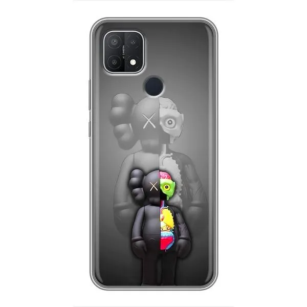 Чохол з принтом «Тіло Bearbrick» для OPPO A15s Чохол з принтом «Тіло Bearbrick» для OPPO A15s