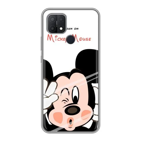 Чехол с принтом «Маус Микки» для OPPO A15s