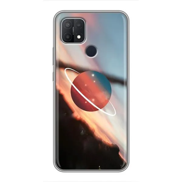 Чехол с принтом «Сатурн» для OPPO A15s Чехол с принтом «Сатурн» для OPPO A15s
