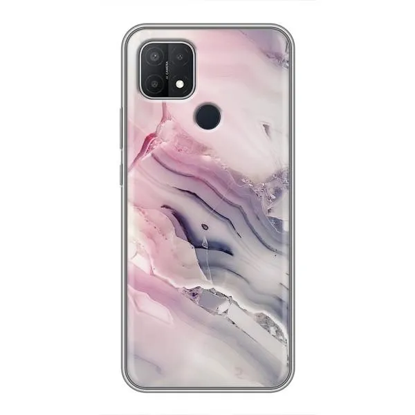 Чехол с принтом «Пурпурный Мрамор» для OPPO A15s Чехол с принтом «Пурпурный Мрамор» для OPPO A15s