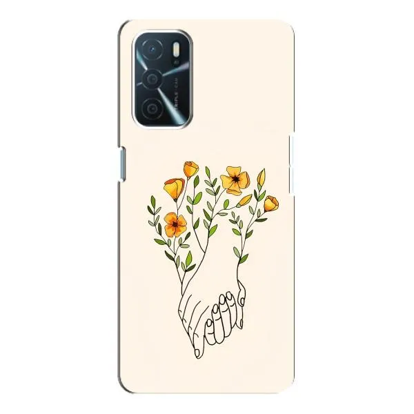 Чехол с принтом «Руки любви» для OPPO A16