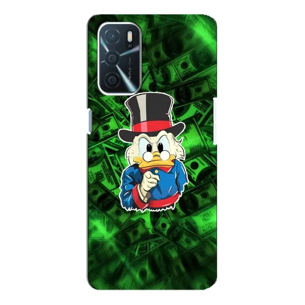 Чехол с принтом «Скрудж МакДак» для OPPO A16