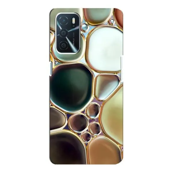 Чехол с принтом «Радужный Мрамор» для OPPO A16