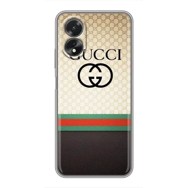 Чехол с принтом «GUCCI стиль» для OPPO A17