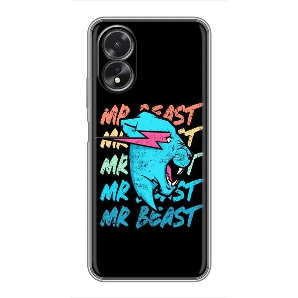 Чехол с принтом «logo Mr beast» для OPPO A17 Чехол с принтом «logo Mr beast» для OPPO A17
