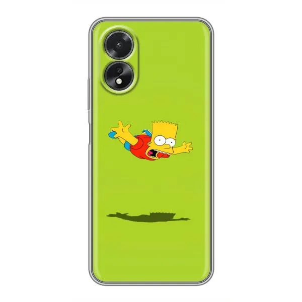 Чехол с принтом «Барт Симпсон» для OPPO A17 Чехол с принтом «Барт Симпсон» для OPPO A17