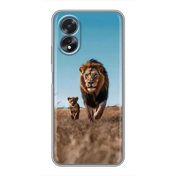 Чехол с принтом «Мусафа и Симба» для OPPO A17 Чехол с принтом «Мусафа и Симба» для OPPO A17