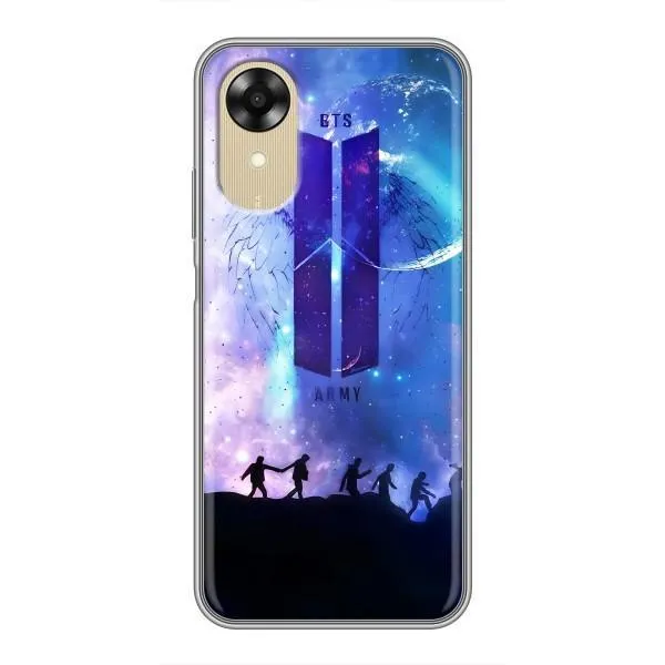 Чехол с принтом «Army BTS» для OPPO A17k