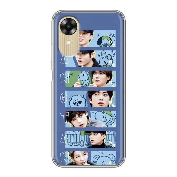 Чехол с принтом «Bangtan» для OPPO A17k