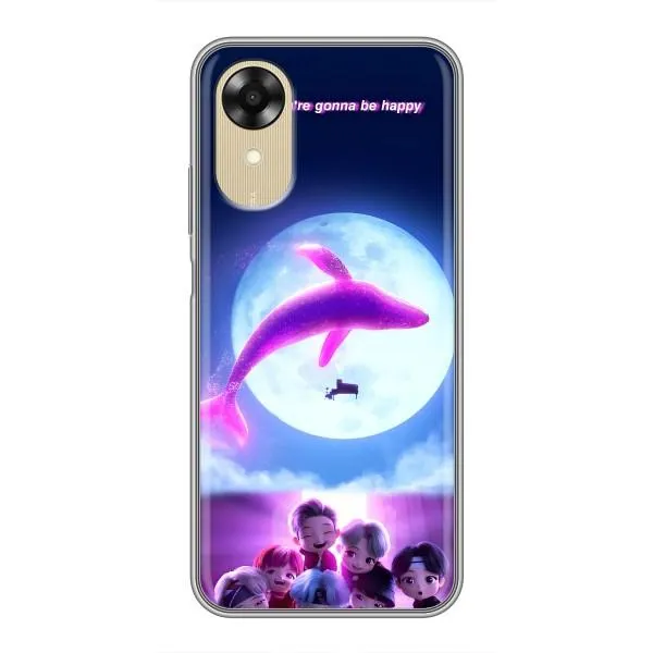 Чехол с принтом «КИТ BTS» для OPPO A17k