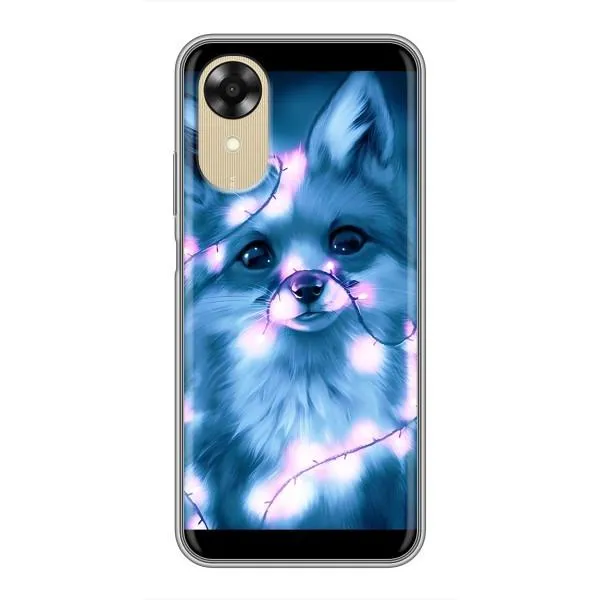 Чехол с принтом «Яркая лисичка» для OPPO A17k