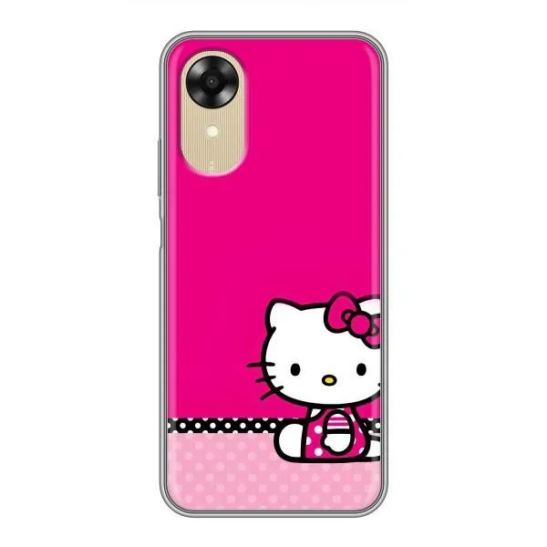Чехол с принтом «Girl KITTY» для OPPO A17k