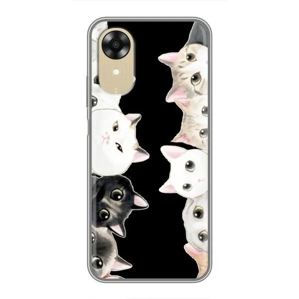 Чохол з принтом «Погляд котиків» для OPPO A17k Чохол з принтом «Погляд котиків» для OPPO A17k