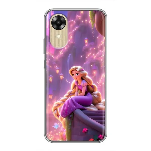 Чехол с принтом «Рапунцель в замке» для OPPO A17k