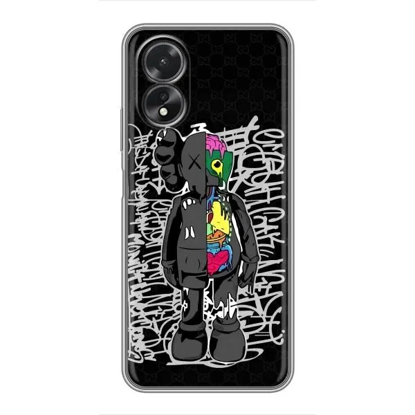 Чехол с принтом «Стиль Bearbrick» для OPPO A18 Чехол с принтом «Стиль Bearbrick» для OPPO A18
