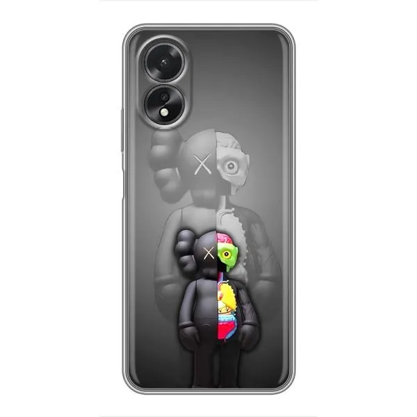 Чехол с принтом «Тело Bearbrick» для OPPO A18 Чехол с принтом «Тело Bearbrick» для OPPO A18