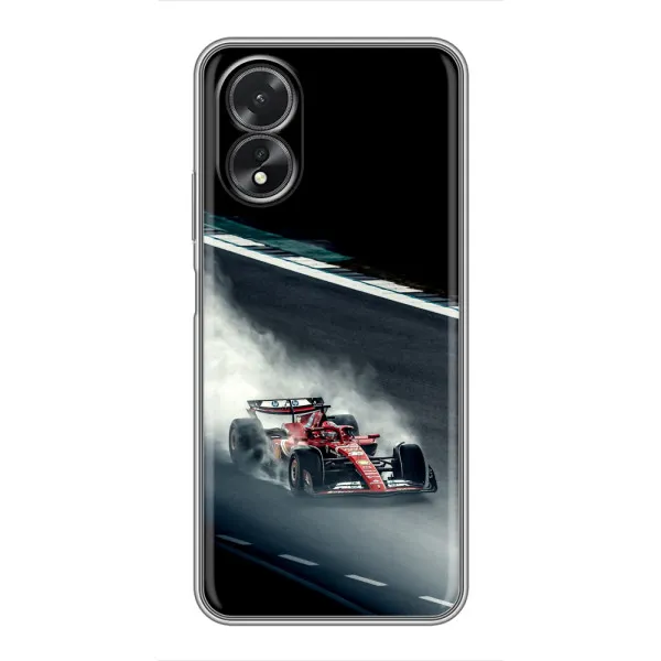 Чехол с принтом «Болид гоночный» для OPPO A18