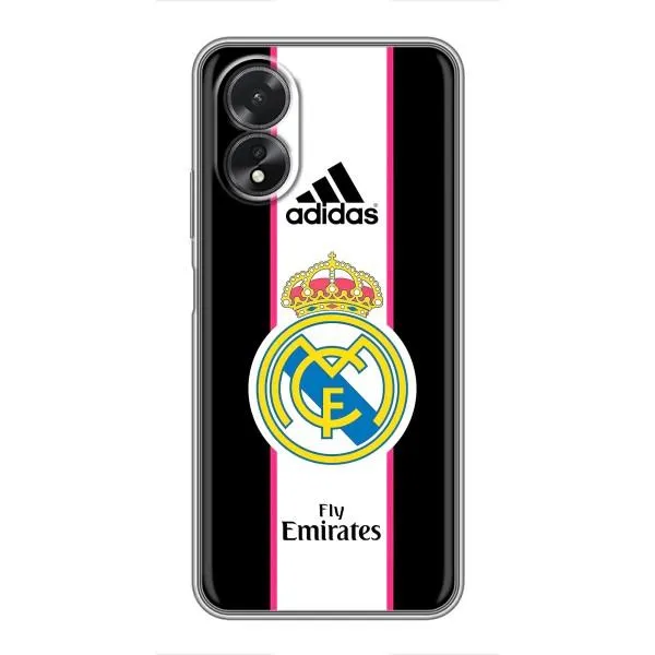 Чехол с принтом «лого Real Madrid» для OPPO A18 Чехол с принтом «лого Real Madrid» для OPPO A18