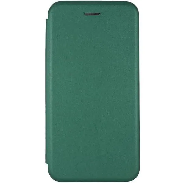 Кожаный чехол-книжка Classy для Oppo A3 4G / A3x 4G/ A40m — Зеленый — фото 1
