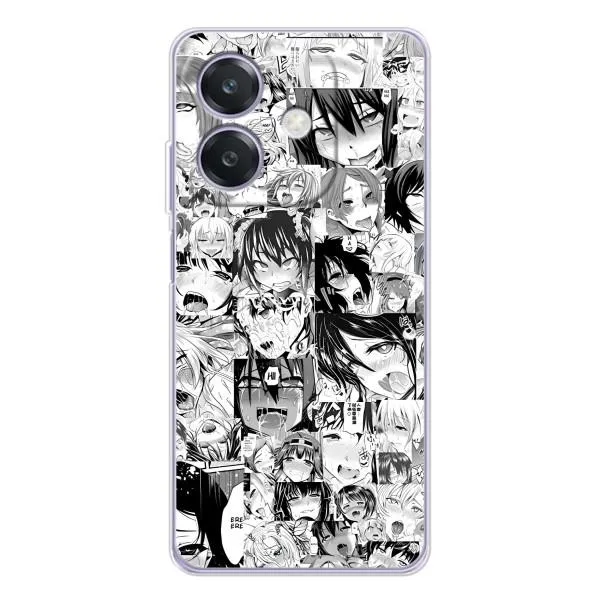 Чехол с принтом «Ahegao manga» для OPPO A3