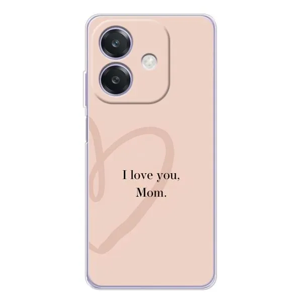 Чехол с принтом «Сердце маме» для OPPO A3 Чехол с принтом «Сердце маме» для OPPO A3