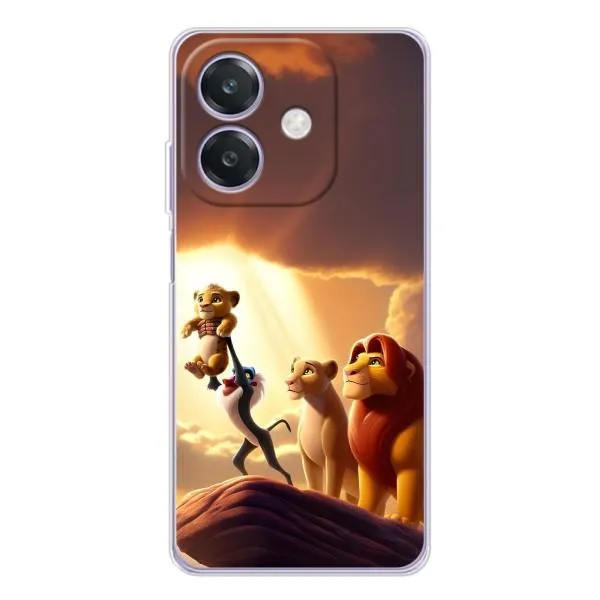 Чехол с принтом «Симба на презентации» для OPPO A3
