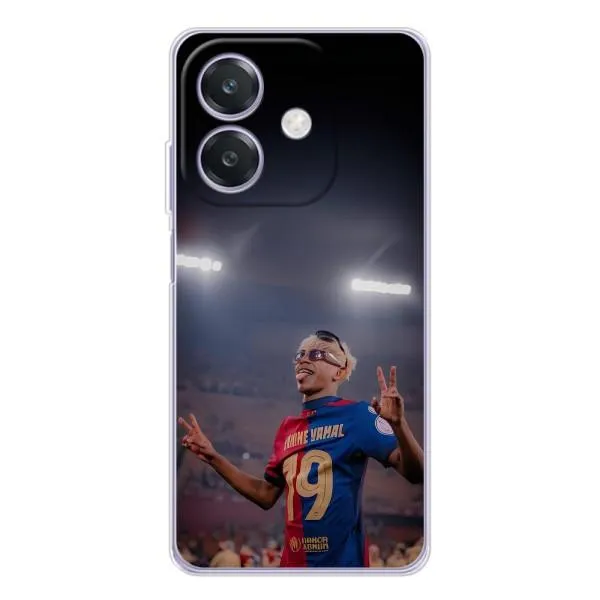 Чехол с принтом «Ямаль на стадионе» для OPPO A3