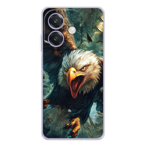 Чехол с принтом «Орел в полете» для OPPO A3 Чехол с принтом «Орел в полете» для OPPO A3