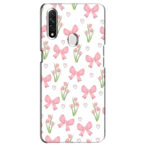 Чехол с принтом «Банты и цветы» для OPPO A31