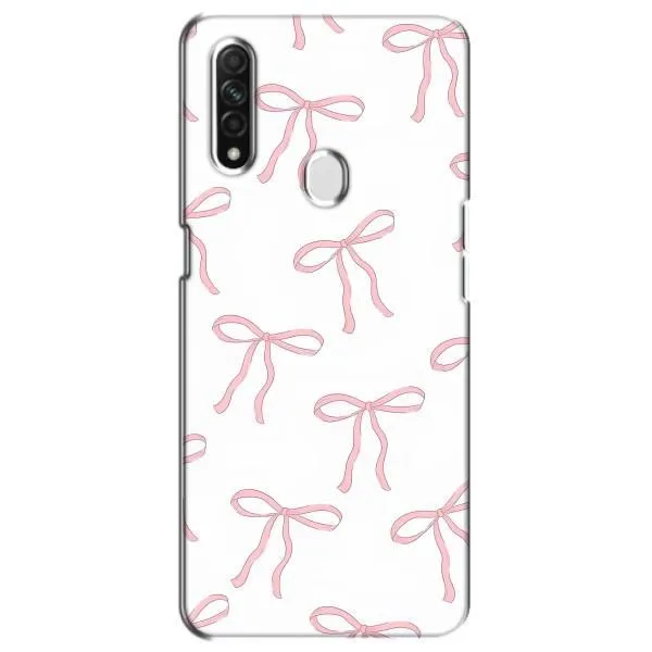 Чехол с принтом «Розовые бантики» для OPPO A31