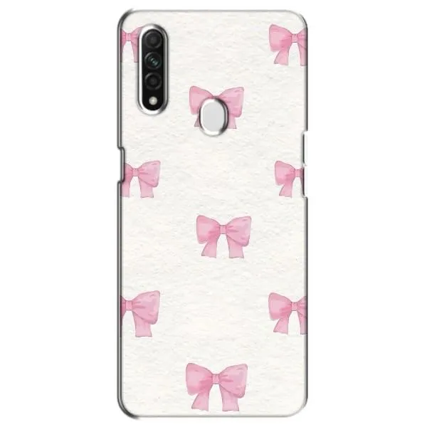 Чехол с принтом «Розовые бантики» для OPPO A31