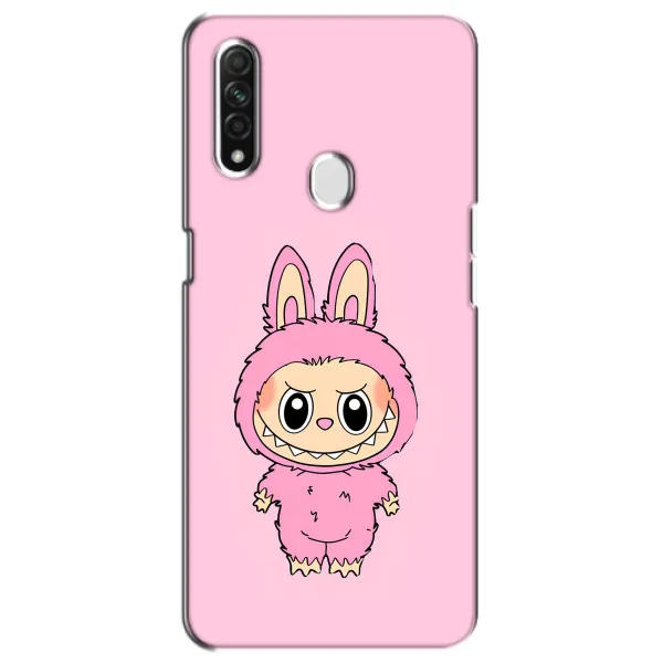 Чехол с принтом «Розовый Лабубу» для OPPO A31