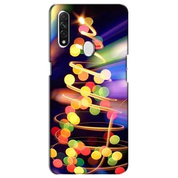 Чехол с принтом «Елка с гирлянд» для OPPO A31 Чехол с принтом «Елка с гирлянд» для OPPO A31