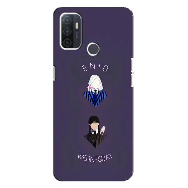 Чехол с принтом «Уэнздей и подруга» для OPPO A32