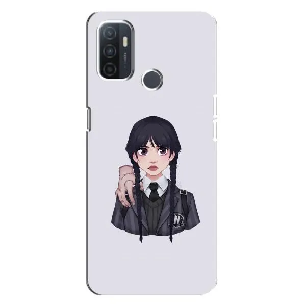 Чехол с принтом «Уэнздей и Вещь» для OPPO A32