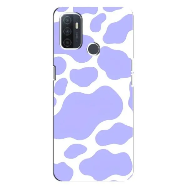 Чехол с принтом «Фиолетова Буренка» для OPPO A32
