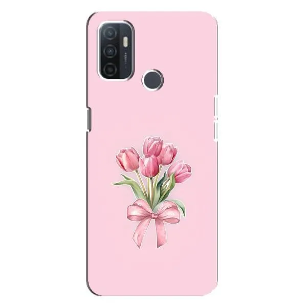 Чохол з принтом «Букет квітів» для OPPO A32