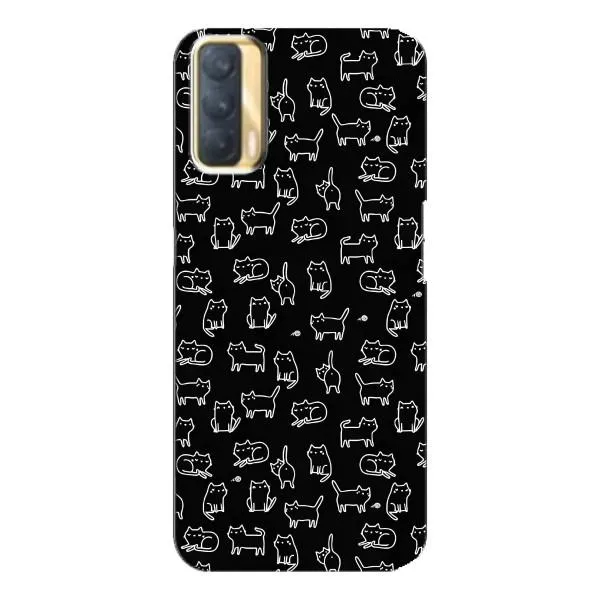 Чехол с принтом «Меленькие котики» для OPPO A33