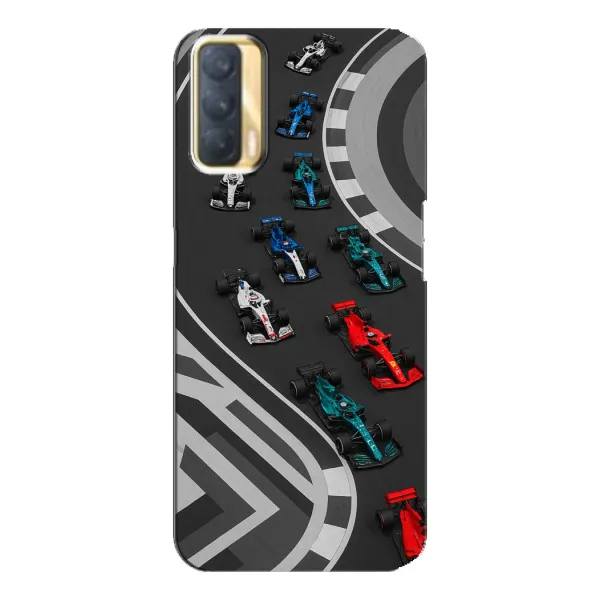 Чехол с принтом «Трасса Ф1» для OPPO A33