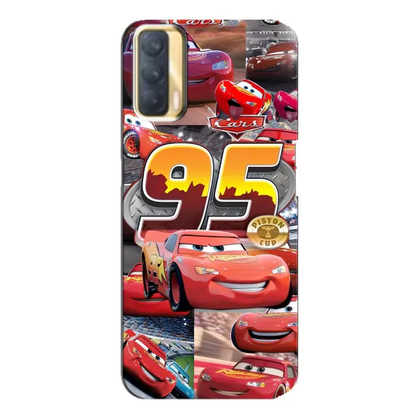 Чехол с принтом «Коллаж Молния Маквин» для OPPO A33