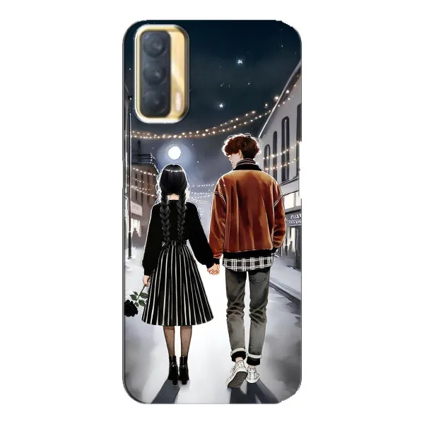 Чехол с принтом «Уэнздей и Тайлер» для OPPO A33